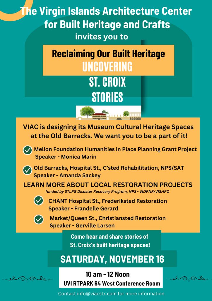 Reclaiming Built Heritage – Uncovering St. Croix Stories – VI ...